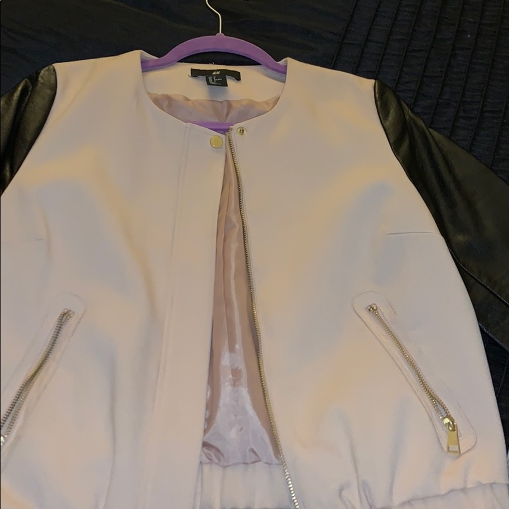 H&M varsity style jacket